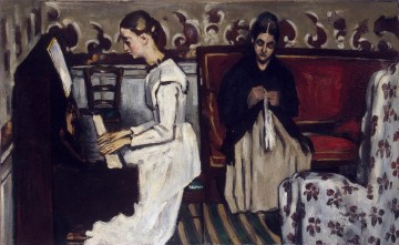 ピアノを弾く少女 ポール・セザンヌ Oil Paintings